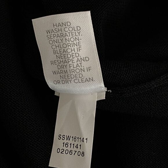 New J. Jill V-Neck Cap Sleeve Side Slit Tunic Top Cover Up Women's Size Small - Picture 6 of 9